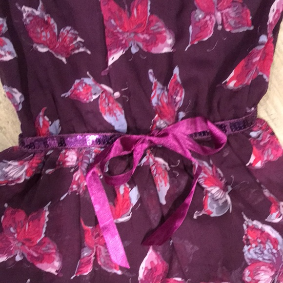 Girl’s Childrens Place Purple Dress - Picture 3 of 5